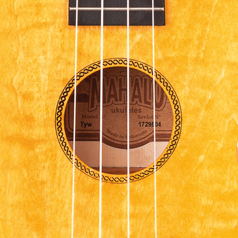 Mahalo Island Concert Ukulele - Sunflower