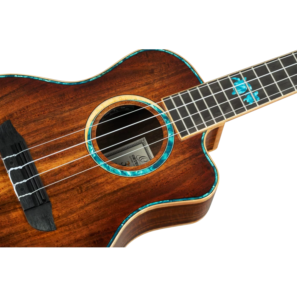 Ortega 30th Anniversary Series Tenor Ukulele ~ Sea Turtles