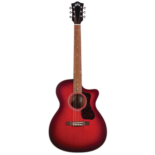 Guild OM-240CE ~ Oxblood Burst