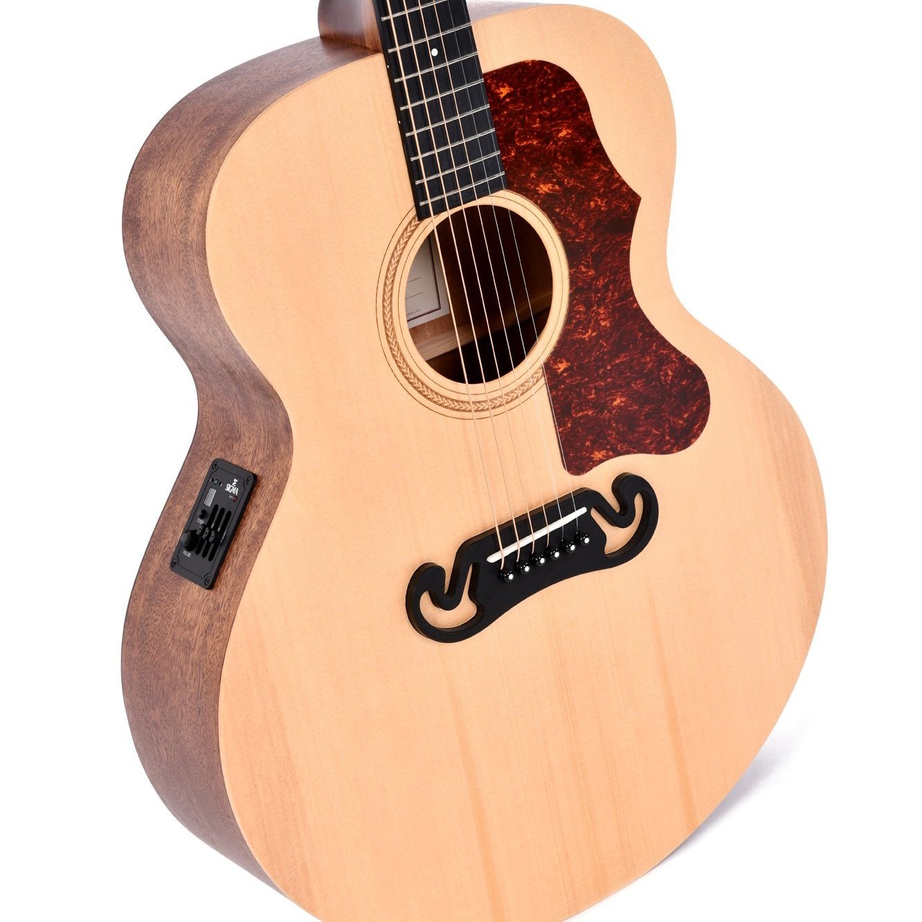 SIGMA GJME Grand Jumbo Electro Acoustic Guitar
