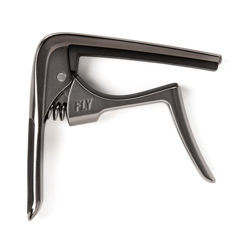 DUNLOP TRIGGER® FLY™ CAPO CURVED - GUN METAL