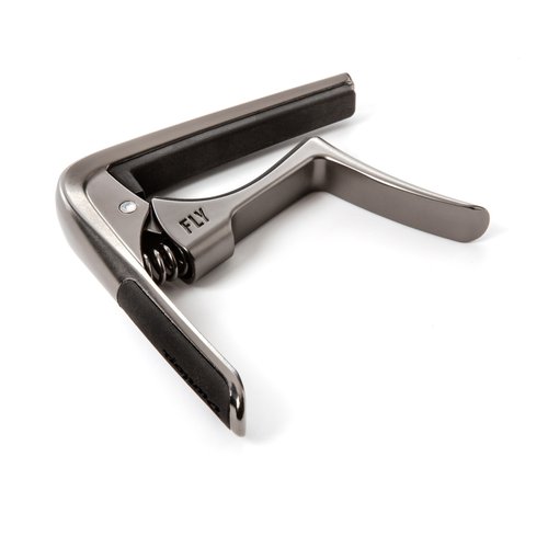 DUNLOP TRIGGER® FLY™ CAPO CURVED - GUN METAL