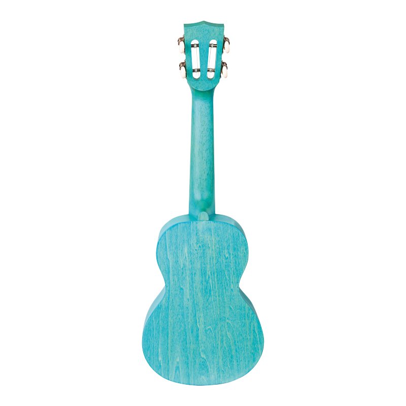 Mahalo Island Concert Ukulele - Aqua Blue