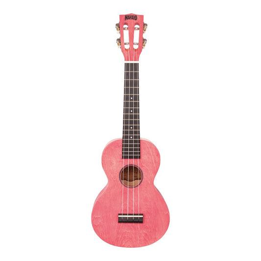 Mahalo Island Concert Ukulele - Coral Pink