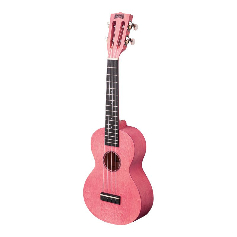 Mahalo Island Concert Ukulele - Coral Pink