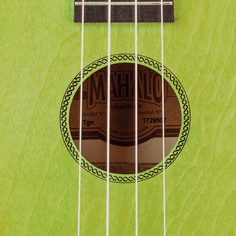Mahalo Island Concert Ukulele - Sea Green