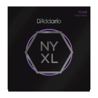 D addario NYXL Electric Guitar Strings Medium Gauge 11 49