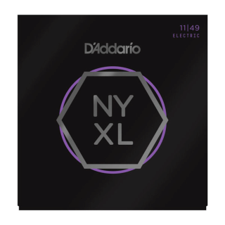 D'addario NYXL Electric Guitar Strings Medium Gauge 11-49