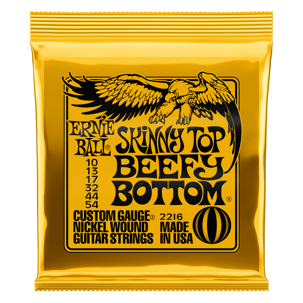 ERNIE BALL SKINNY TOP BEEFY BOTTOM SLINKY NICKEL WOUND ELECTRIC GUITAR STRINGS 10 - 54 GAUGE