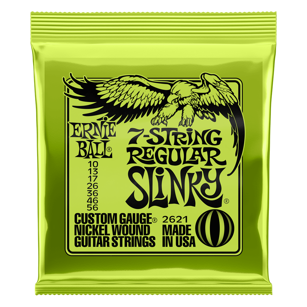 ERNIE BALL 7 STRING REGULAR SLINKY SET 10-56 GAUGE