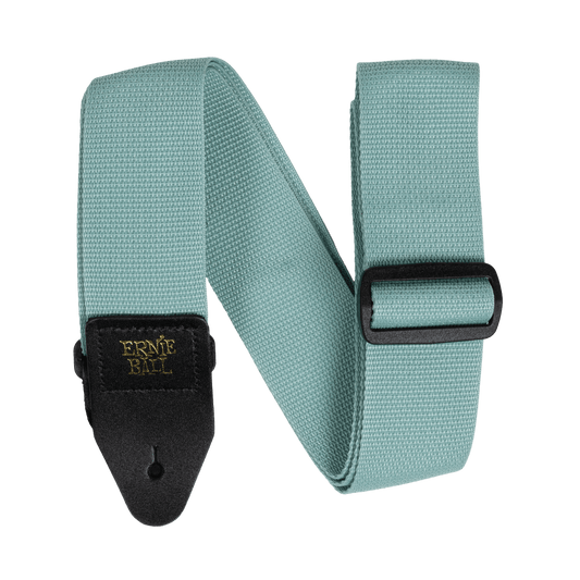 Ernie Ball Tidal Green Polypro Guitar Strap