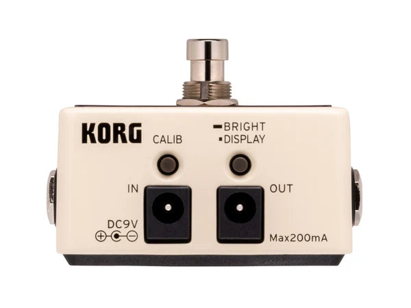 Korg Pitchblack X Chromatic Pedal Tuner - Cream