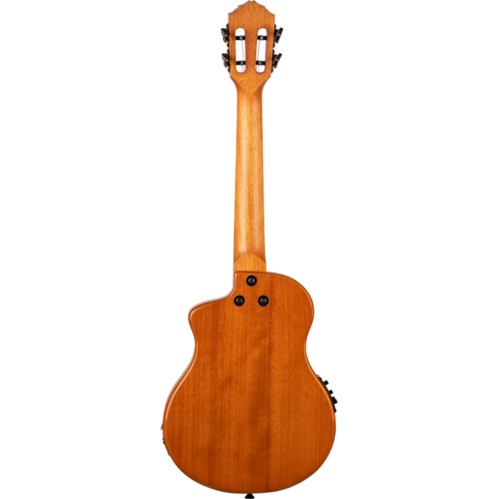 Ortega RTPX-U-FMA TourPlayer Deluxe Tenor Ukulele ~ Flame Maple Blue