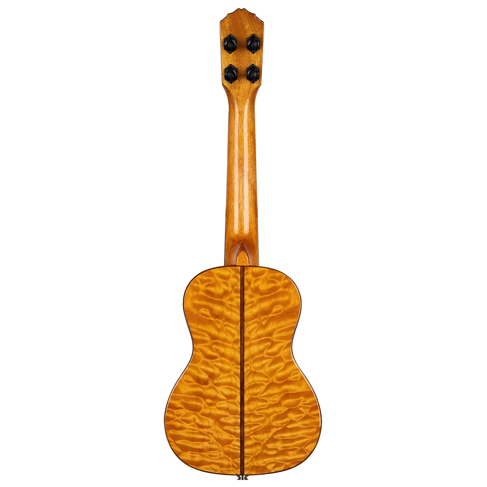 Ortega RUET-QMA Elite Series Concert Ukulele ~ Quilted Maple