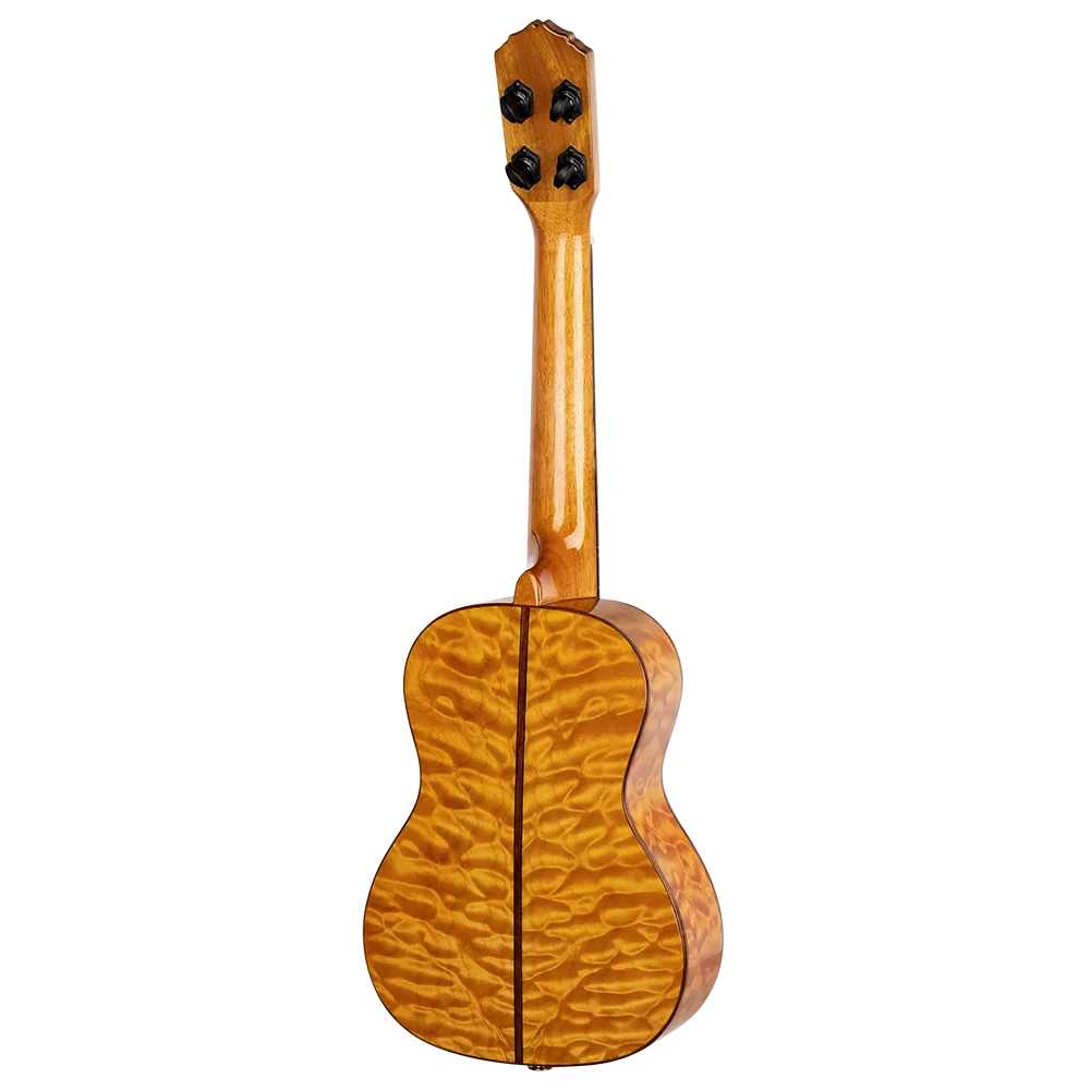 Ortega RUET-QMA Elite Series Concert Ukulele ~ Quilted Maple