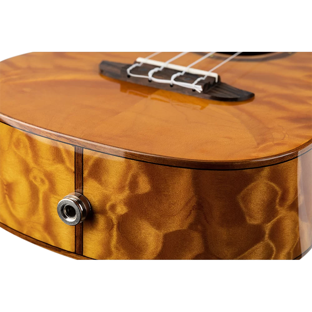 Ortega RUET-QMA Elite Series Concert Ukulele ~ Quilted Maple