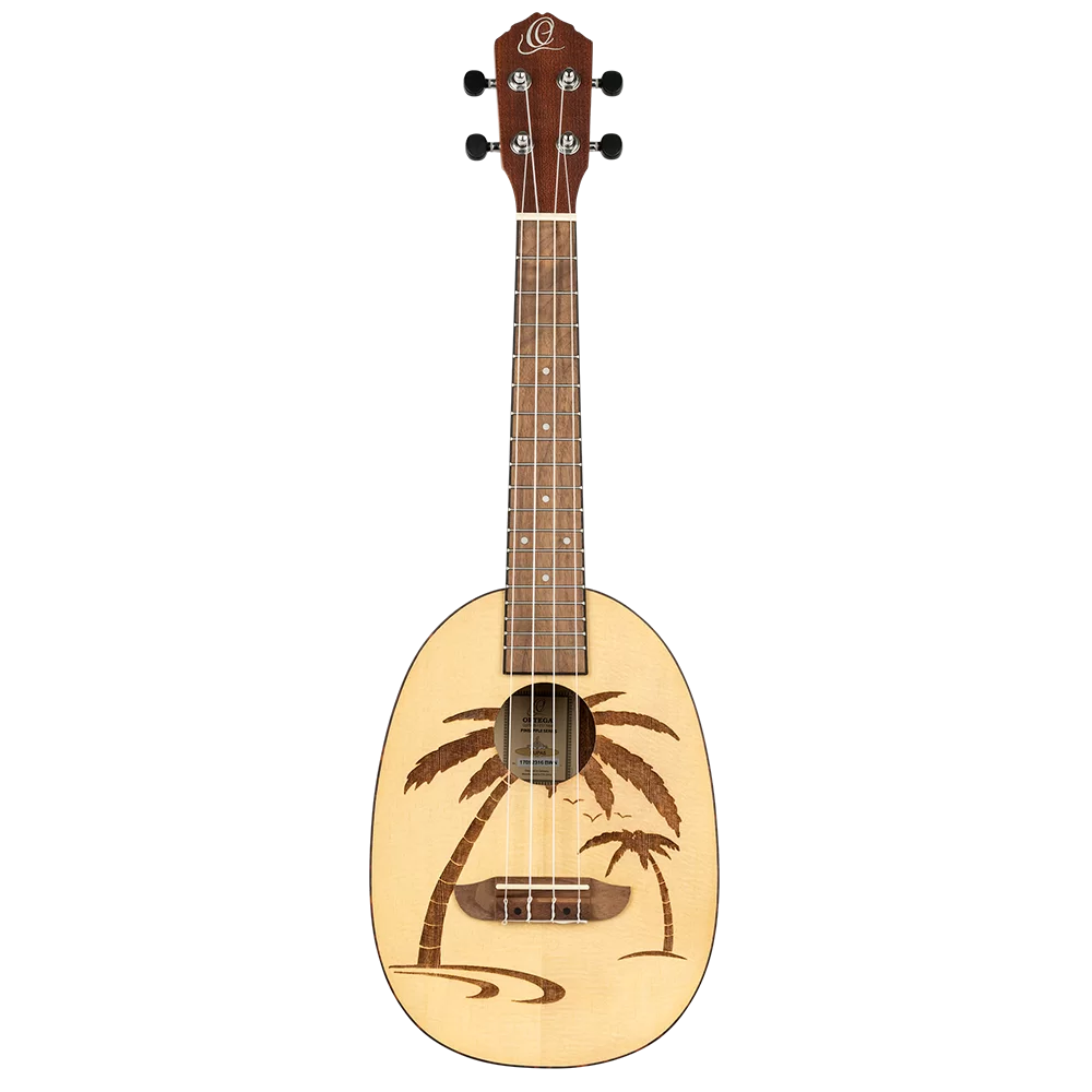 Ortega RUPA5 Bonfire Series Concert Ukulele - Pineapple Body