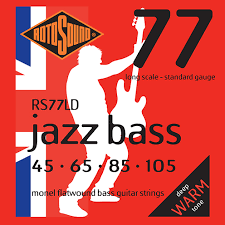 Rotosound Jazz Bass 77 Flatwound Long Scale Bass Strings