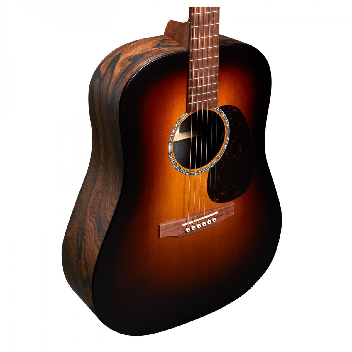 Martin D-X2E Ziricote Sunburst Electro Acoustic