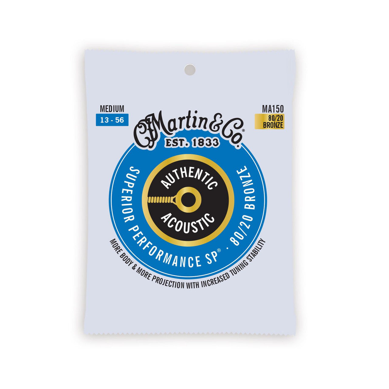 Martin Authentic Acoustic Strings SP 80/20 Bronze - Medium 13-56