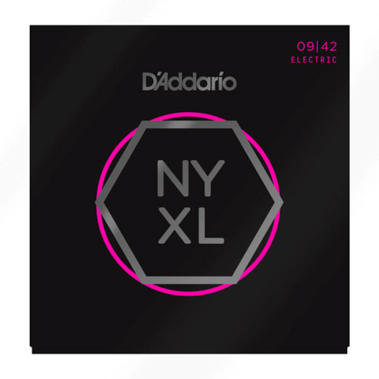 D'addario NYXL Electric Guitar Strings Super Light Gauge 09-42