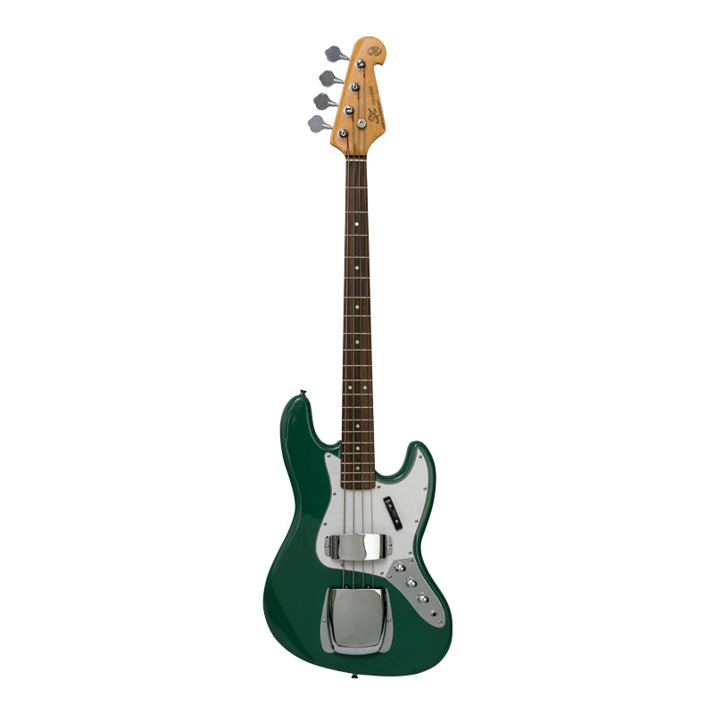 SX JB62C+ Electric Bass ~ Vintage Green