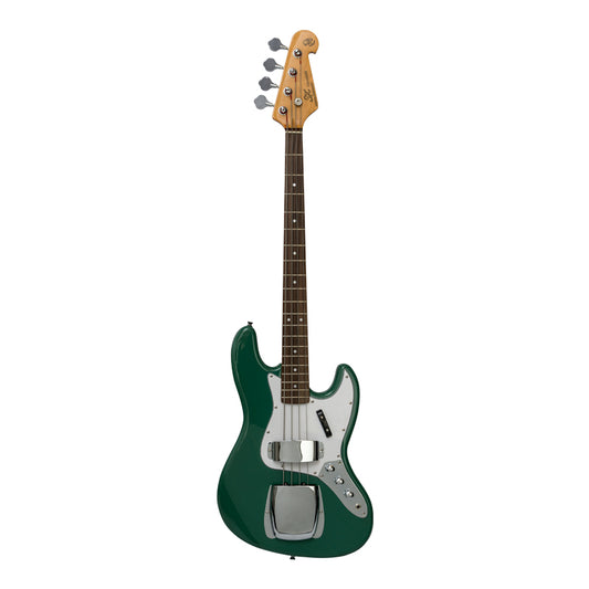 SX JB62C+ Electric Bass ~ Vintage Green
