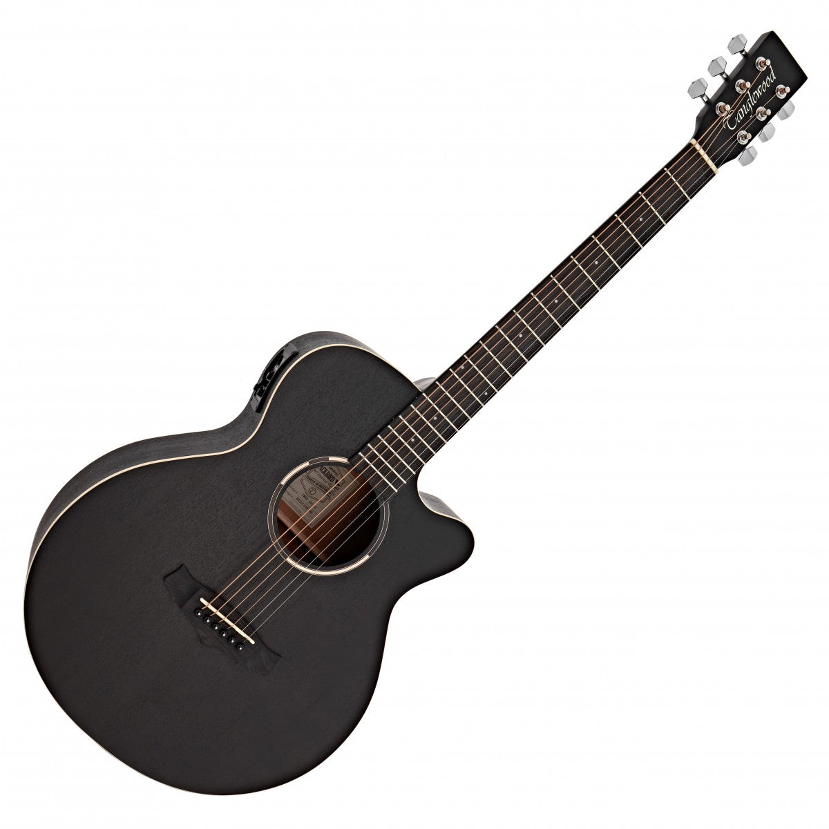 Tanglewood TWBBSFCE Blackbird Electro-Acoustic ~ Smokestack Black