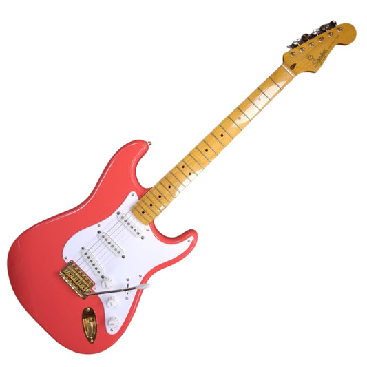 Squier FSR Classic Vibe 50s Stratocaster ~ Fiesta Red/Gold [2022]