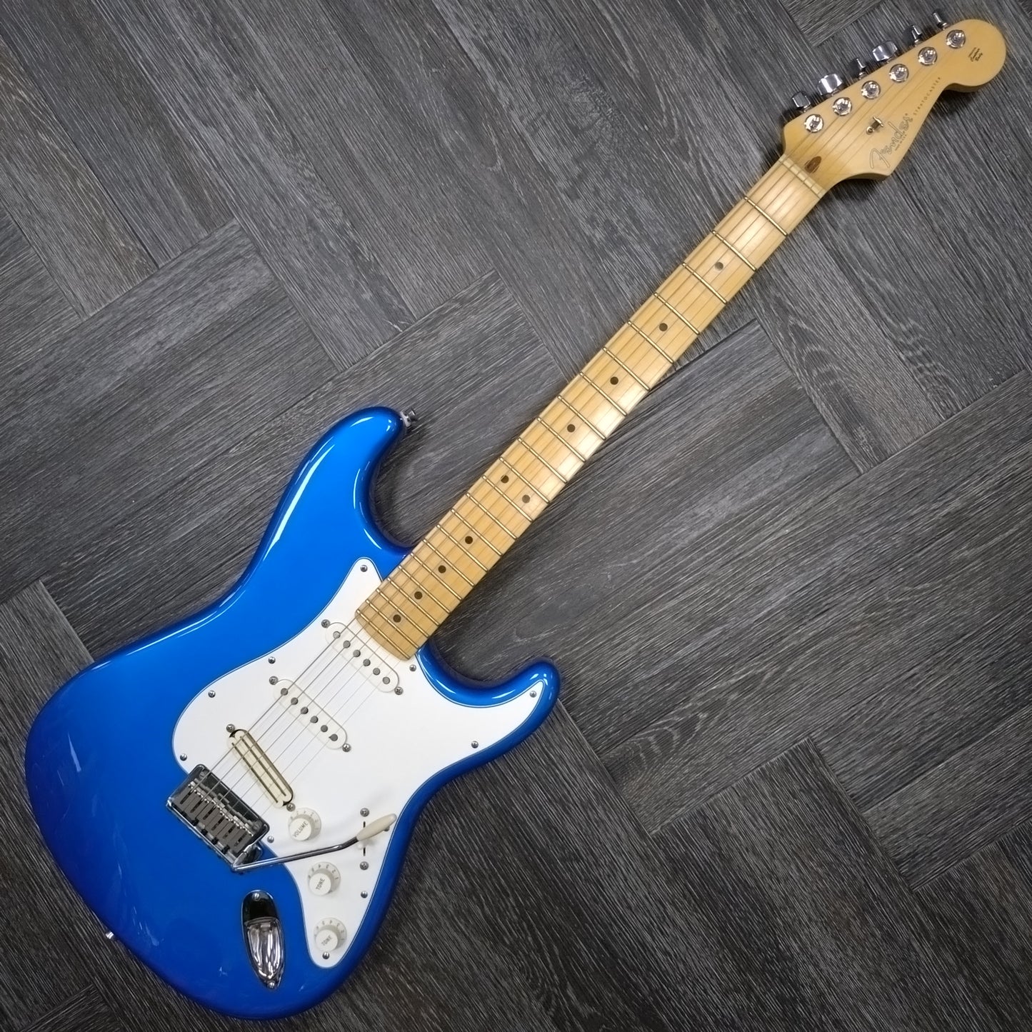 Fender American Series Stratocaster MN - Chrome Blue [2005]