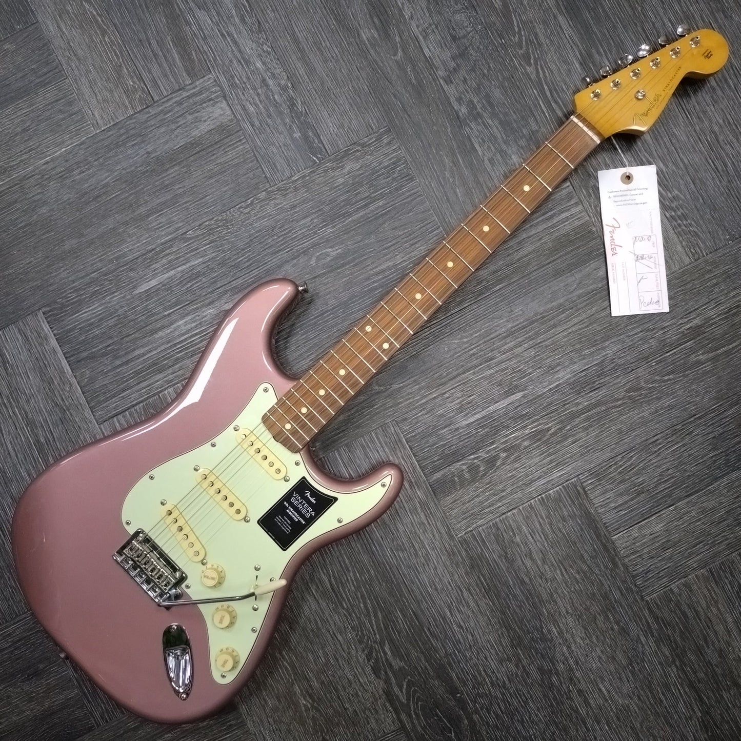 Fender Vintera Modified 60's Stratocaster ~ Burgundy Mist Metallic [2022]