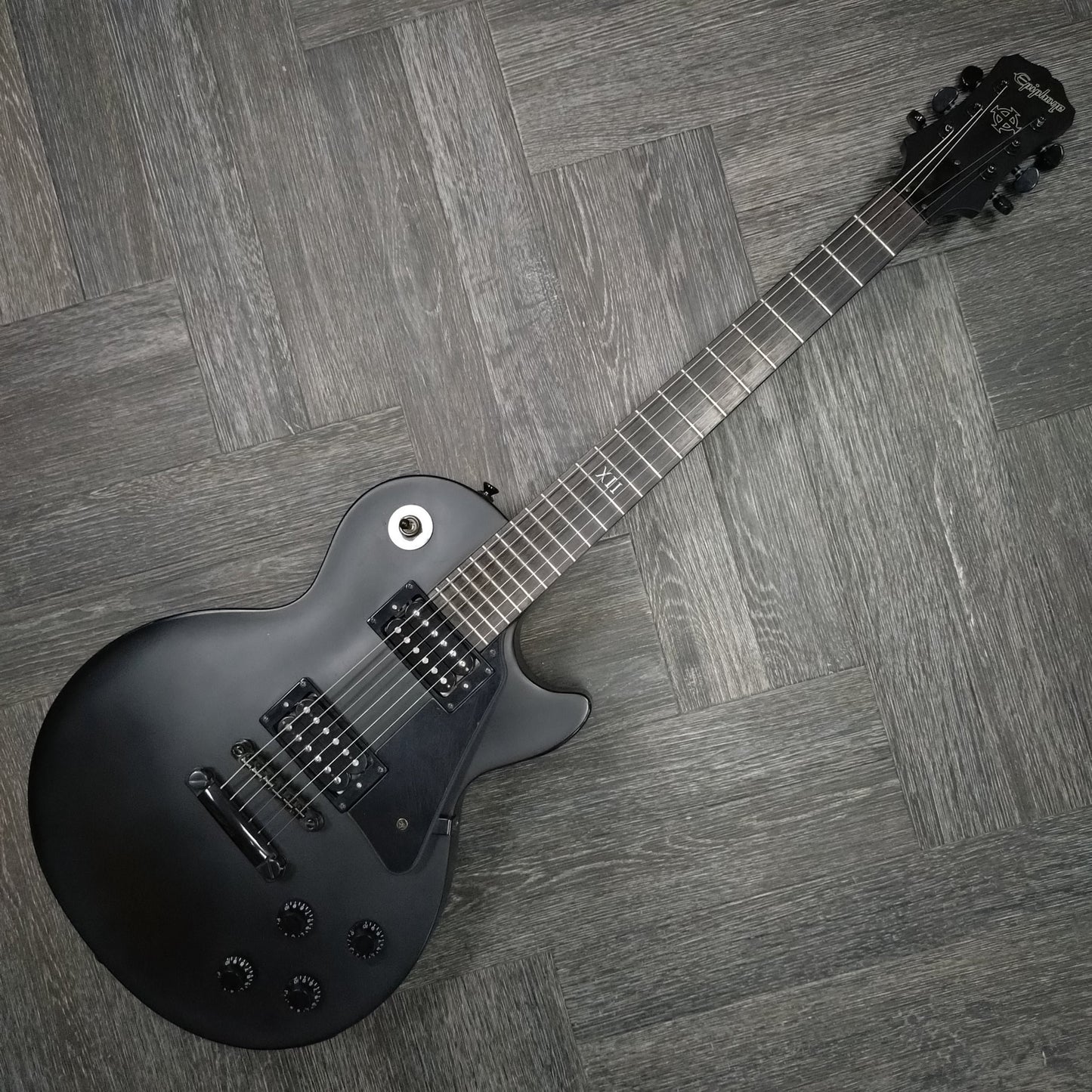 Epiphone Les Paul Studio Goth ~ Pitch Satin Black [2014]