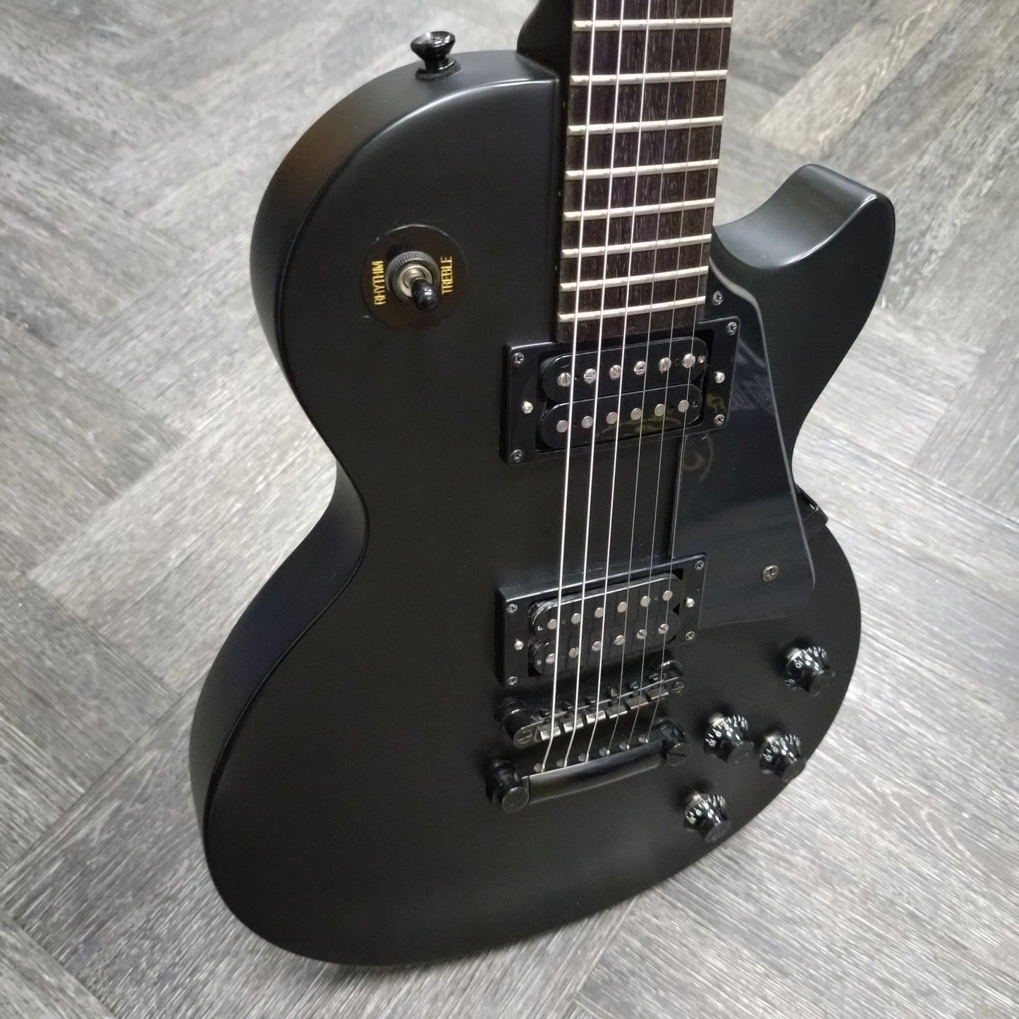 Epiphone Les Paul Studio Goth ~ Pitch Satin Black [2014]