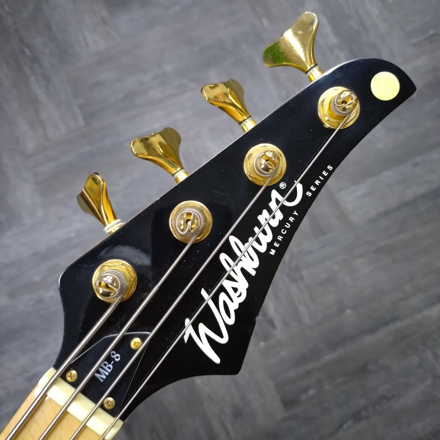 Washburn MB-8 Mercury Bass ~ Flame Vintage Sunburst  [1992]