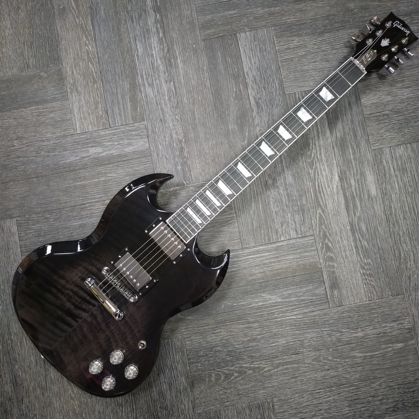 Gibson SG High Performance ~ Trans Ebony Fade [2019]