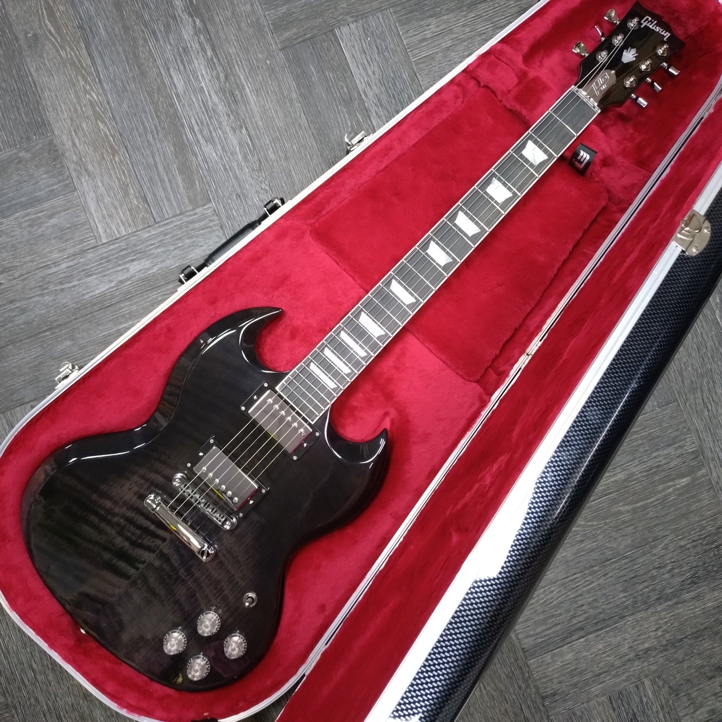 Gibson SG High Performance ~ Trans Ebony Fade [2019]