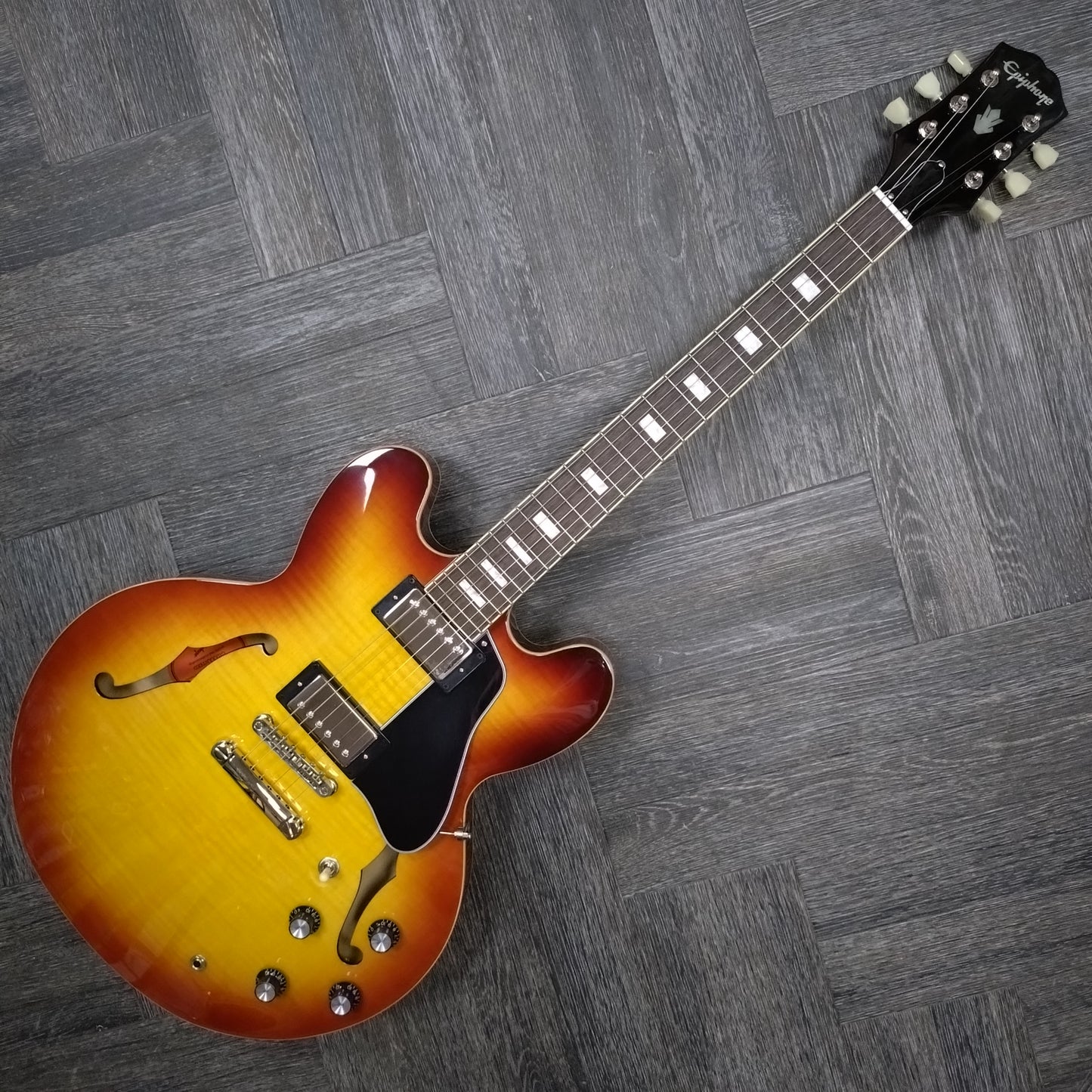 Epiphone ES-335 ~ Raspberry Tea Burst [2024]