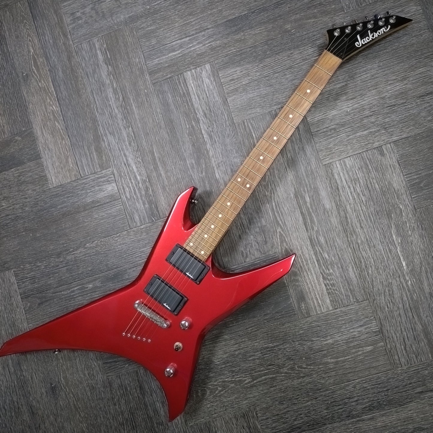 Jackson Warrior JS30WR ~ Dark Metallic Red [2011]