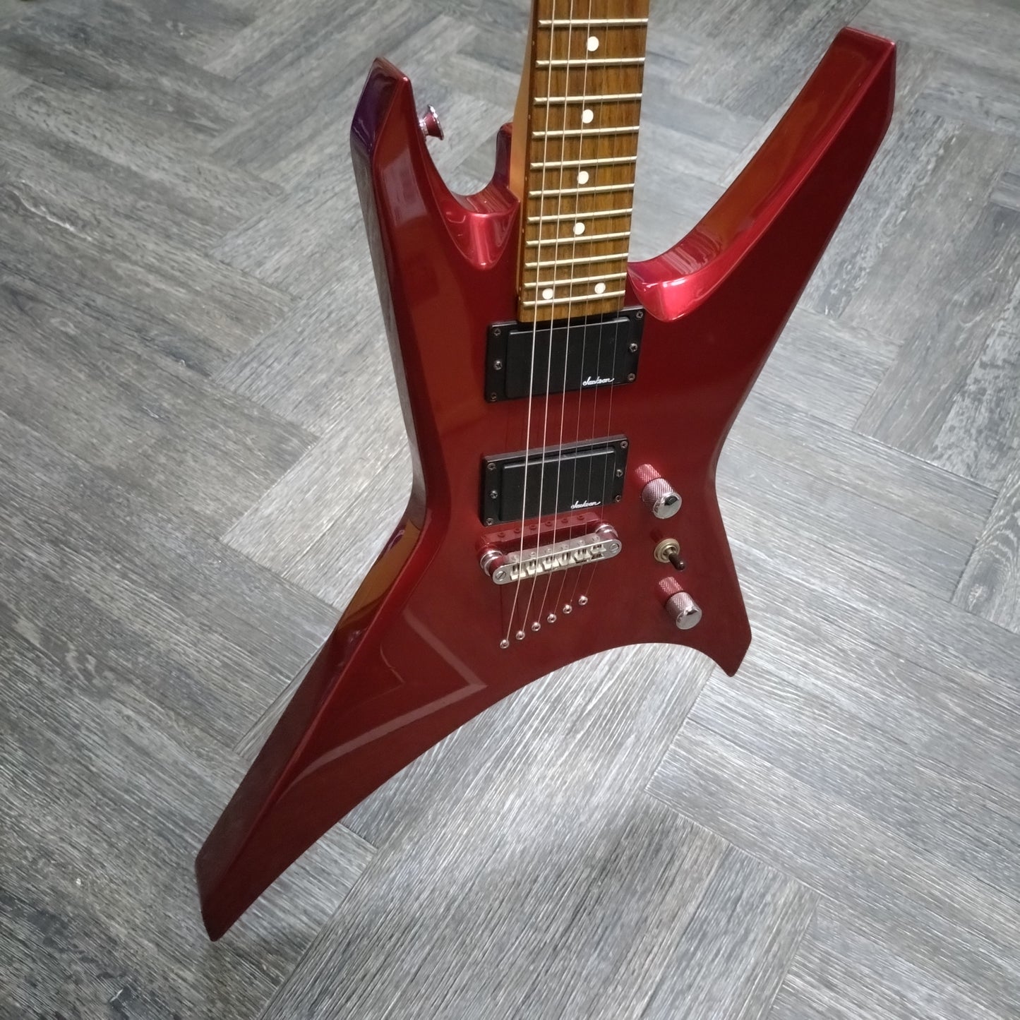 Jackson Warrior JS30WR ~ Dark Metallic Red [2011]