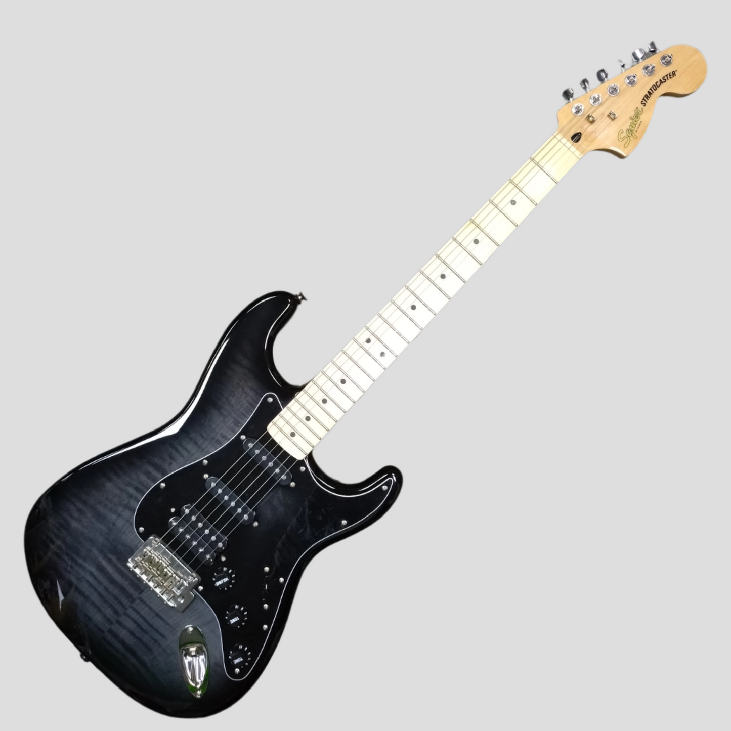 Squier Affinity Stratocaster FMT HSS ~ Black Burst [2024]