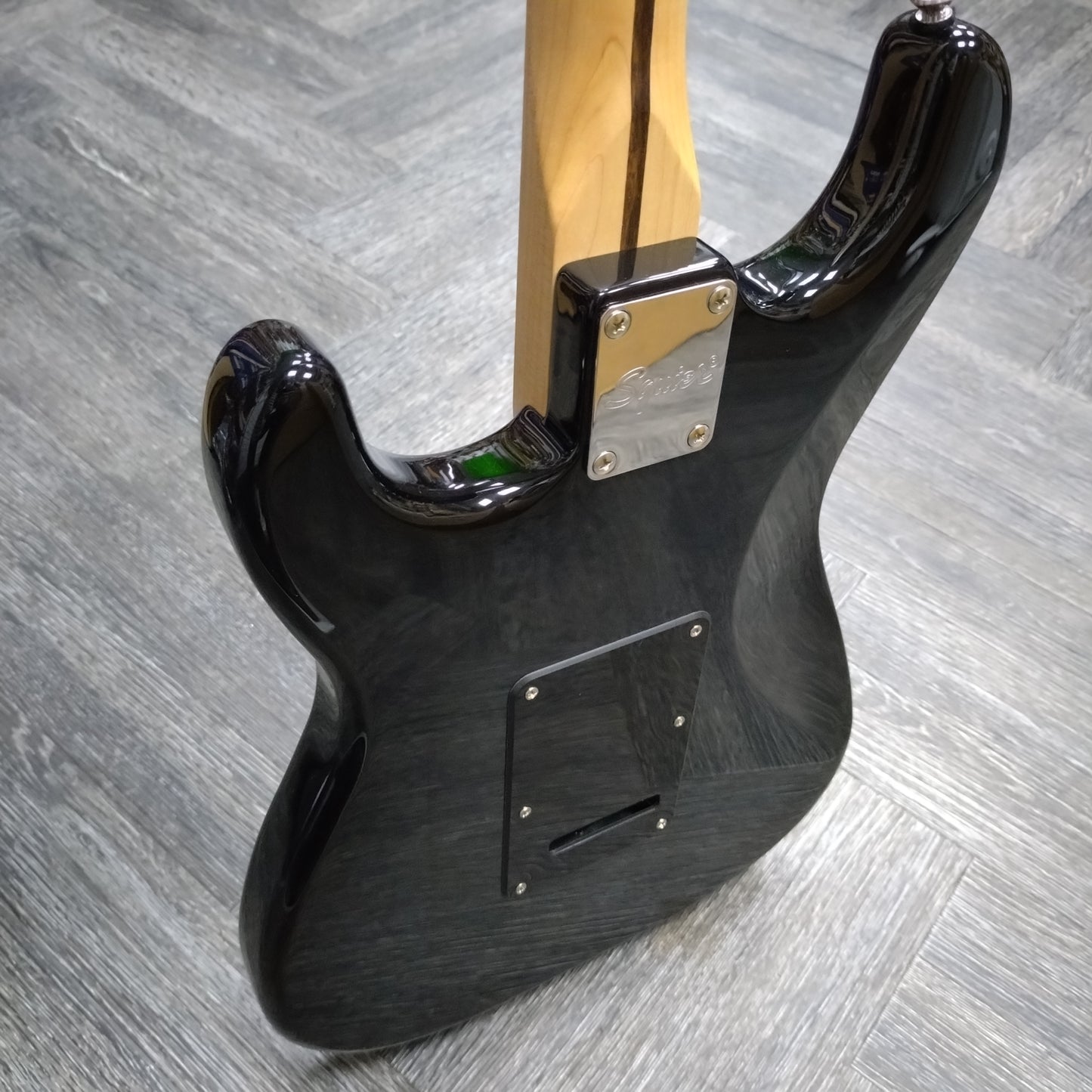 Squier Affinity Stratocaster FMT HSS ~ Black Burst [2024]