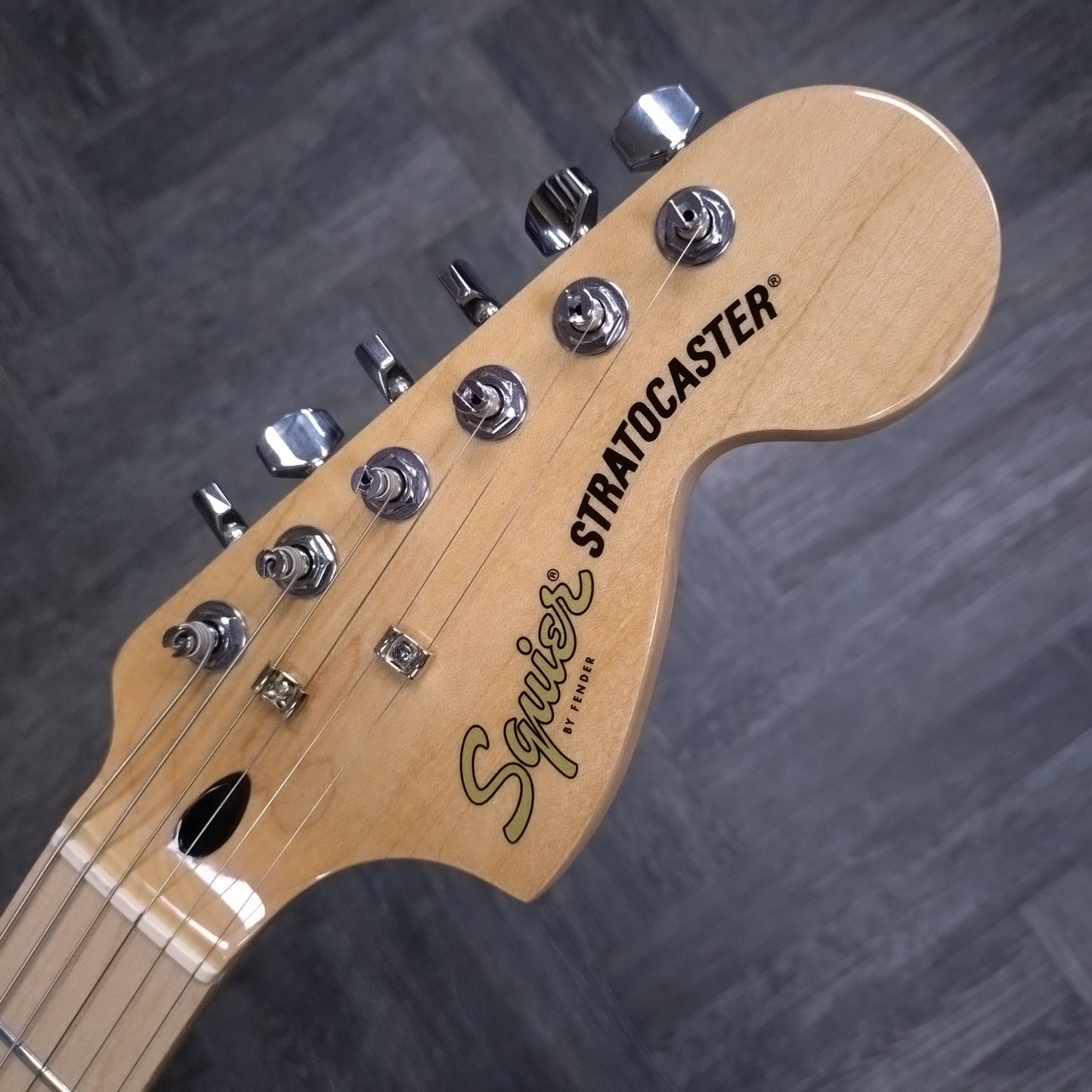 Squier Affinity Stratocaster FMT HSS ~ Black Burst [2024]