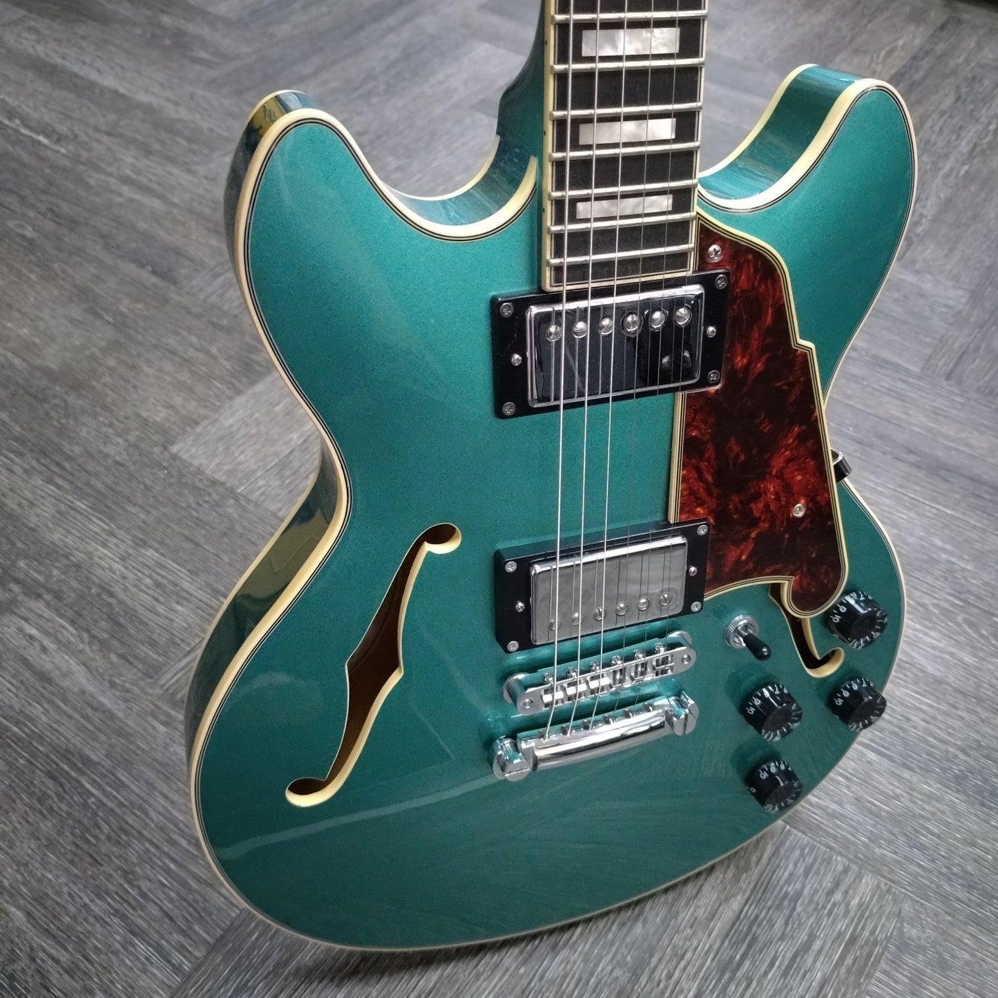 D'Angelico Premier Mini DC ~ Ocean Turquoise [2022]