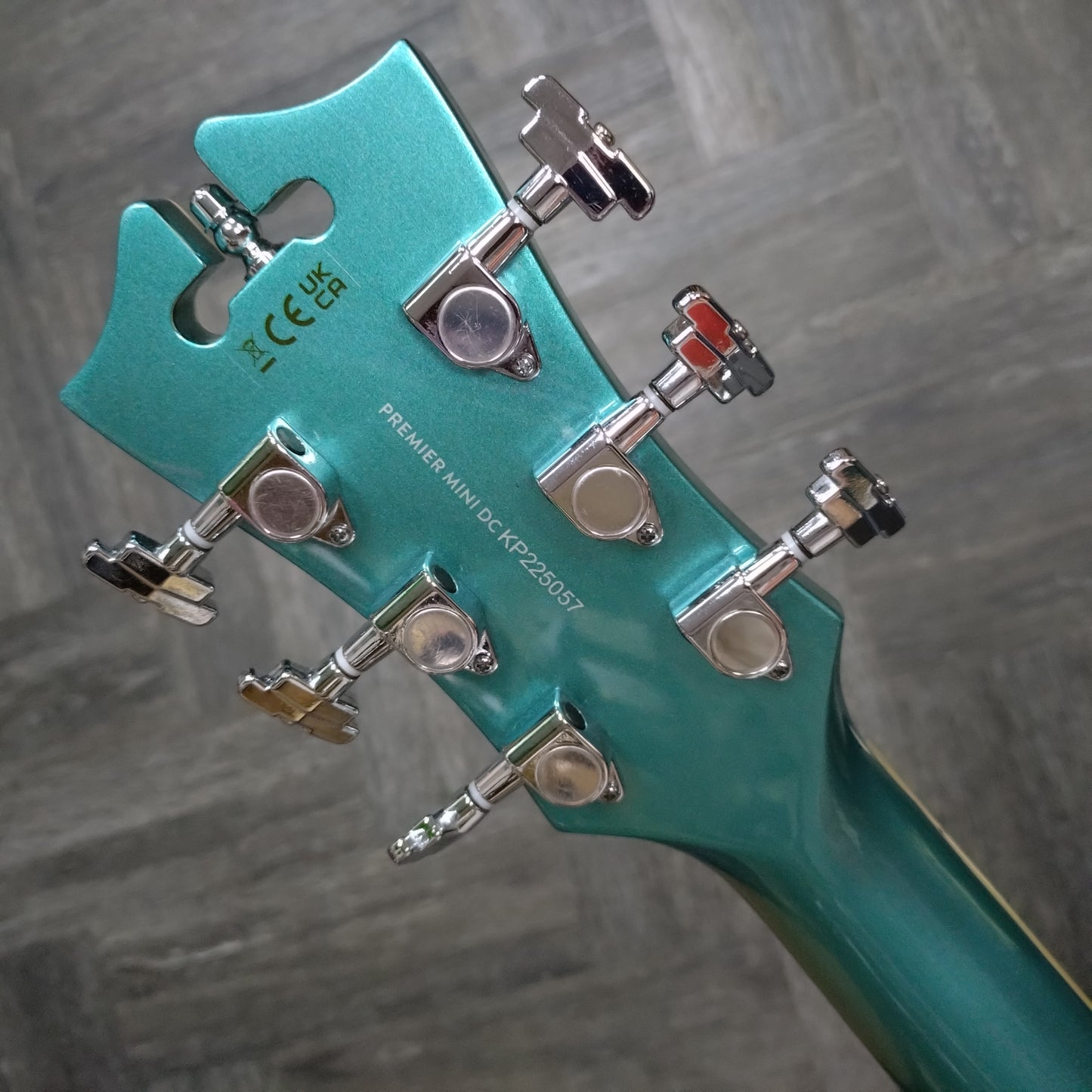 D'Angelico Premier Mini DC ~ Ocean Turquoise [2022]