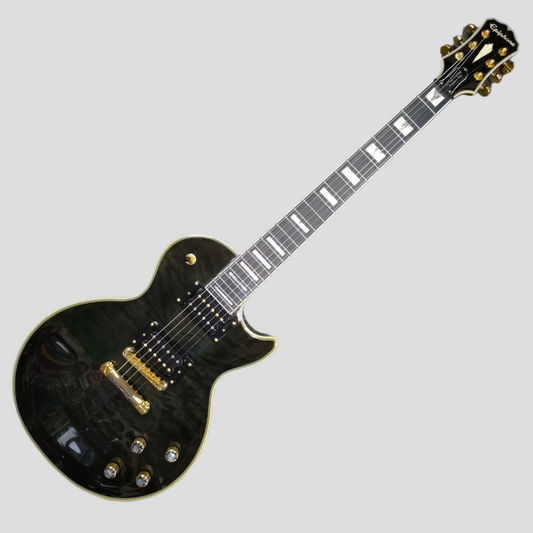 Epiphone Les Paul Custom Prophecy Plus GX ~ Midnight Ebony [2018]