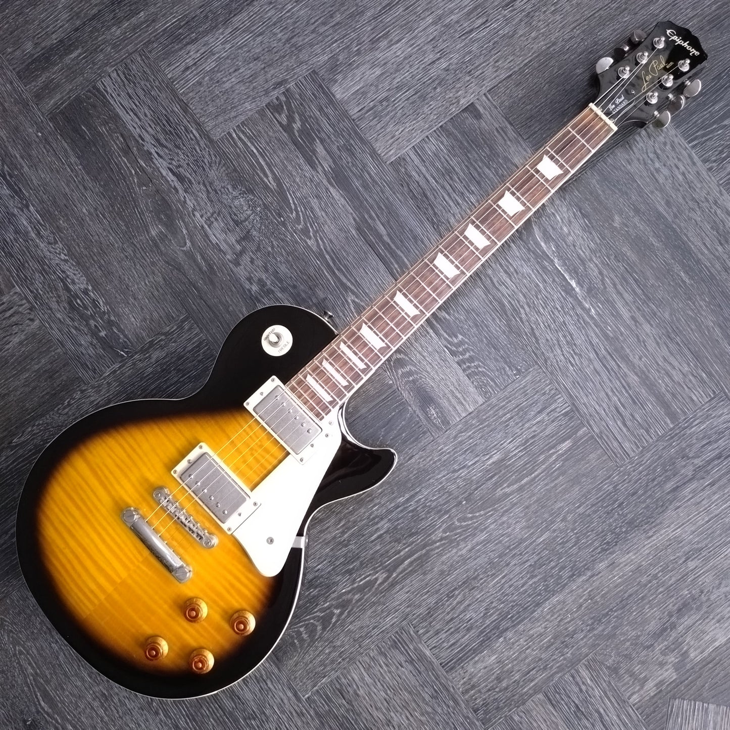 Epiphone Les Paul Standard Plus Top ~ Vintage Sunburst [2009]