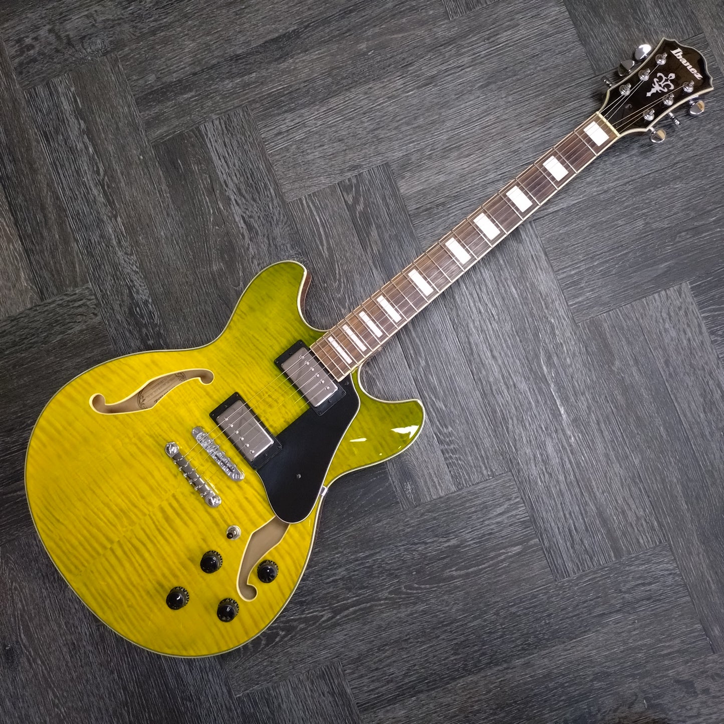 Ibanez Artcore AS73FM ~ Green Valley Gradation [2019]