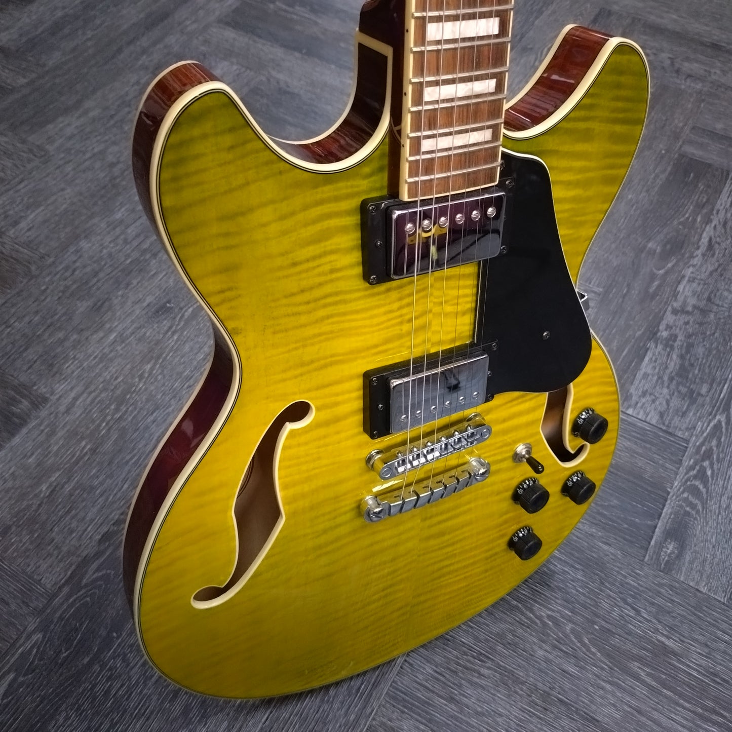 Ibanez Artcore AS73FM ~ Green Valley Gradation [2019]