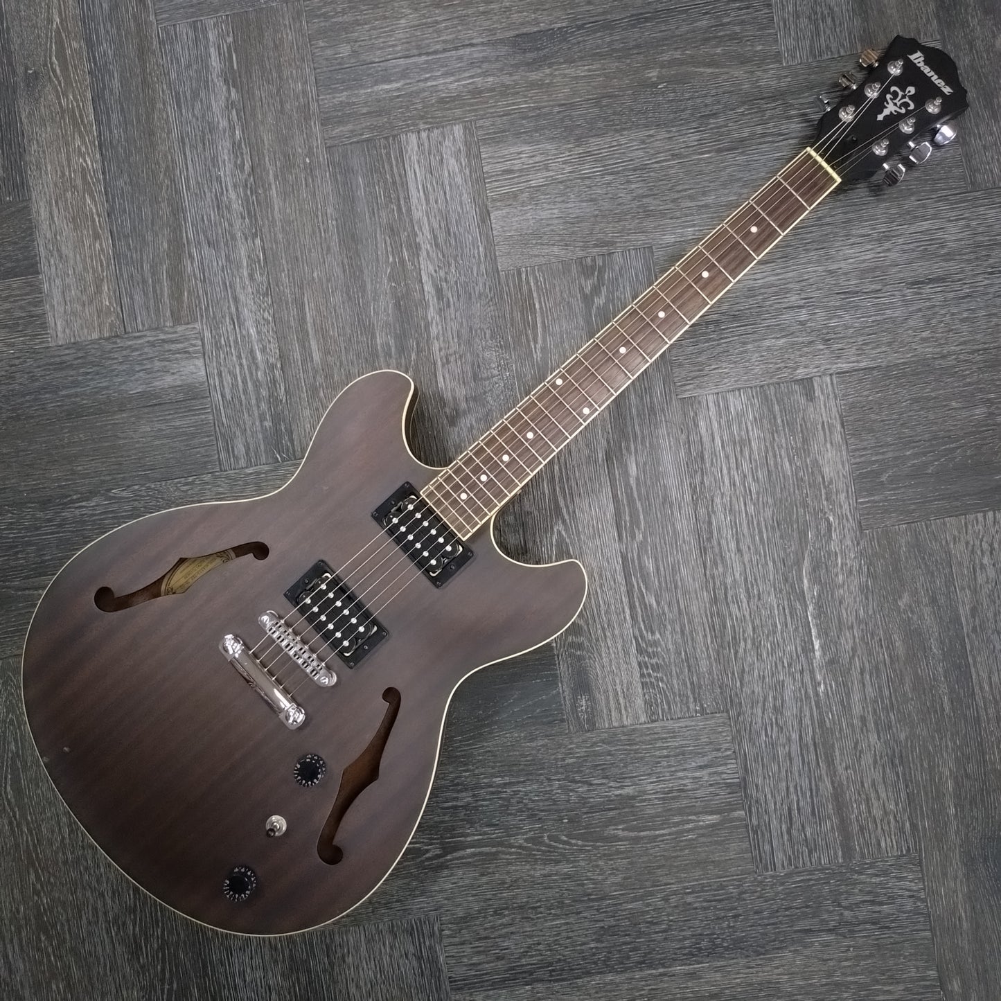 Ibanez Artcore AS53-TKF ~ Trans Black Flat [2017]