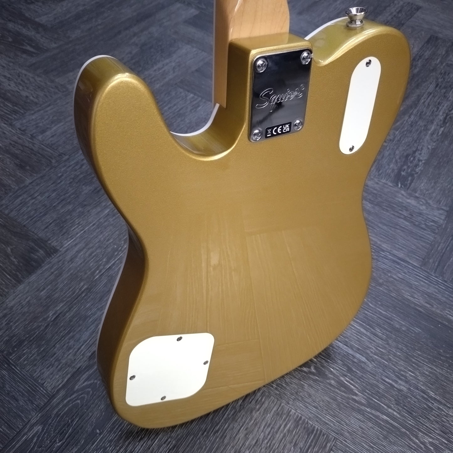 Squier Paranormal Troublemaker Telecaster Deluxe ~ Aztec Gold [2024]